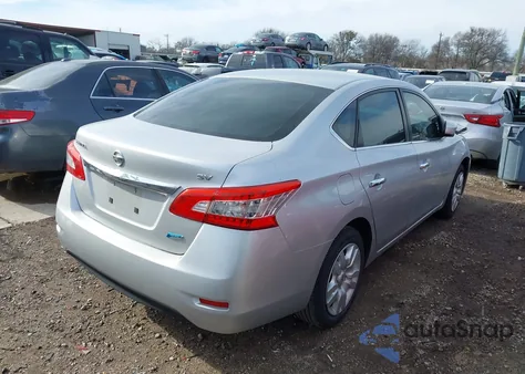 2014 Nissan Sentra Sv z USA, uszkodzony, nr VIN 3N1AB7AP2EL619215